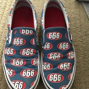 vans 666 slip ons